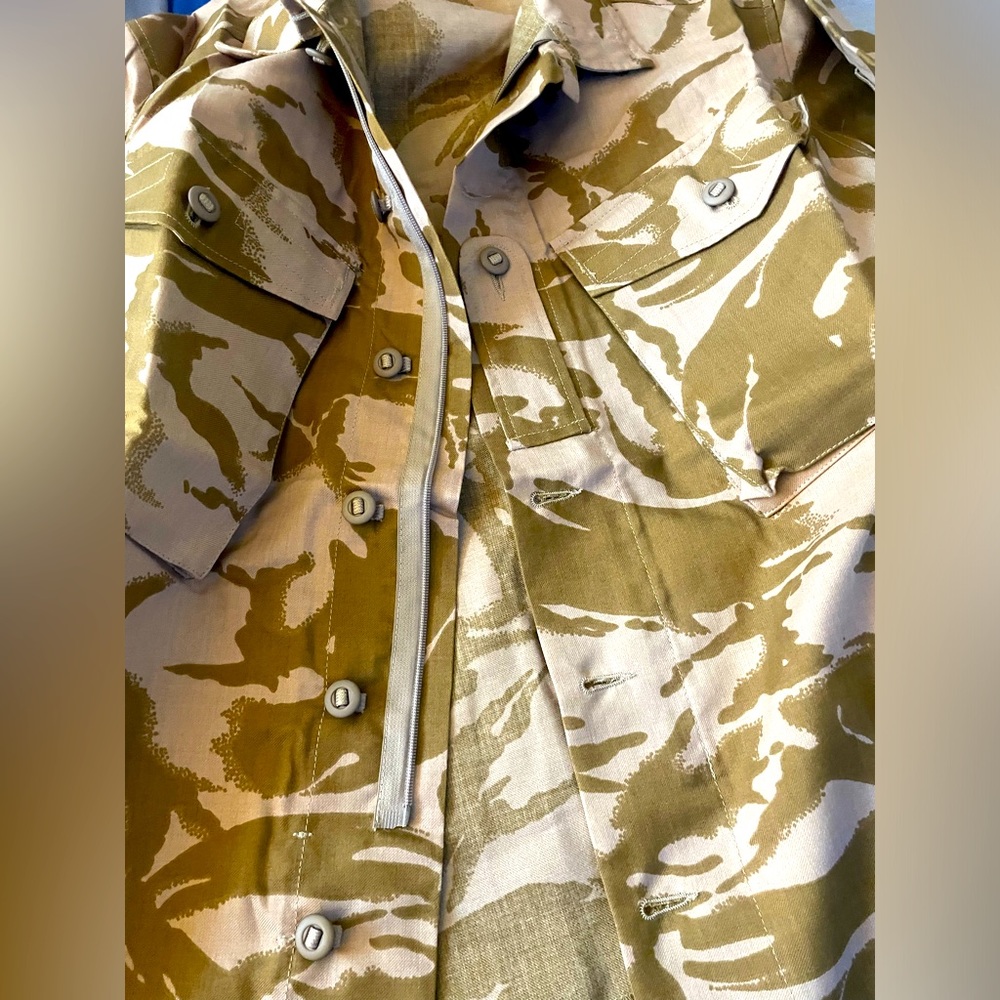 Authentic Unissued British Desert Combat Flack Jacket